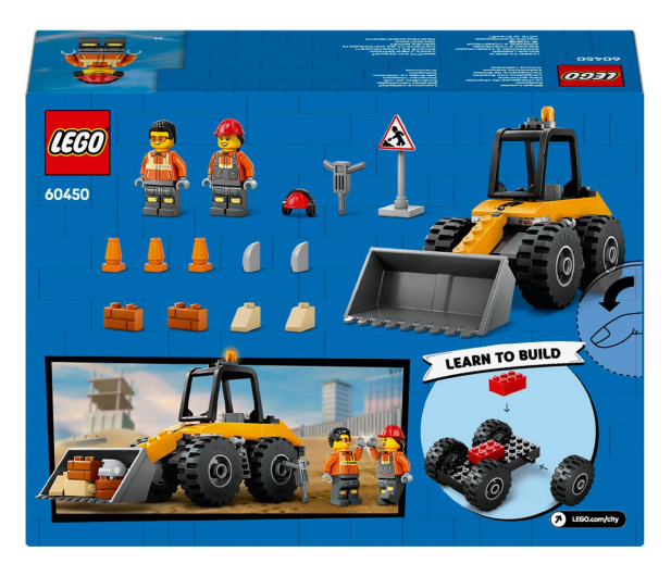 LEGO City 60450 Żółta ładowarka kołowa - 1284113 - zdjęcie 5